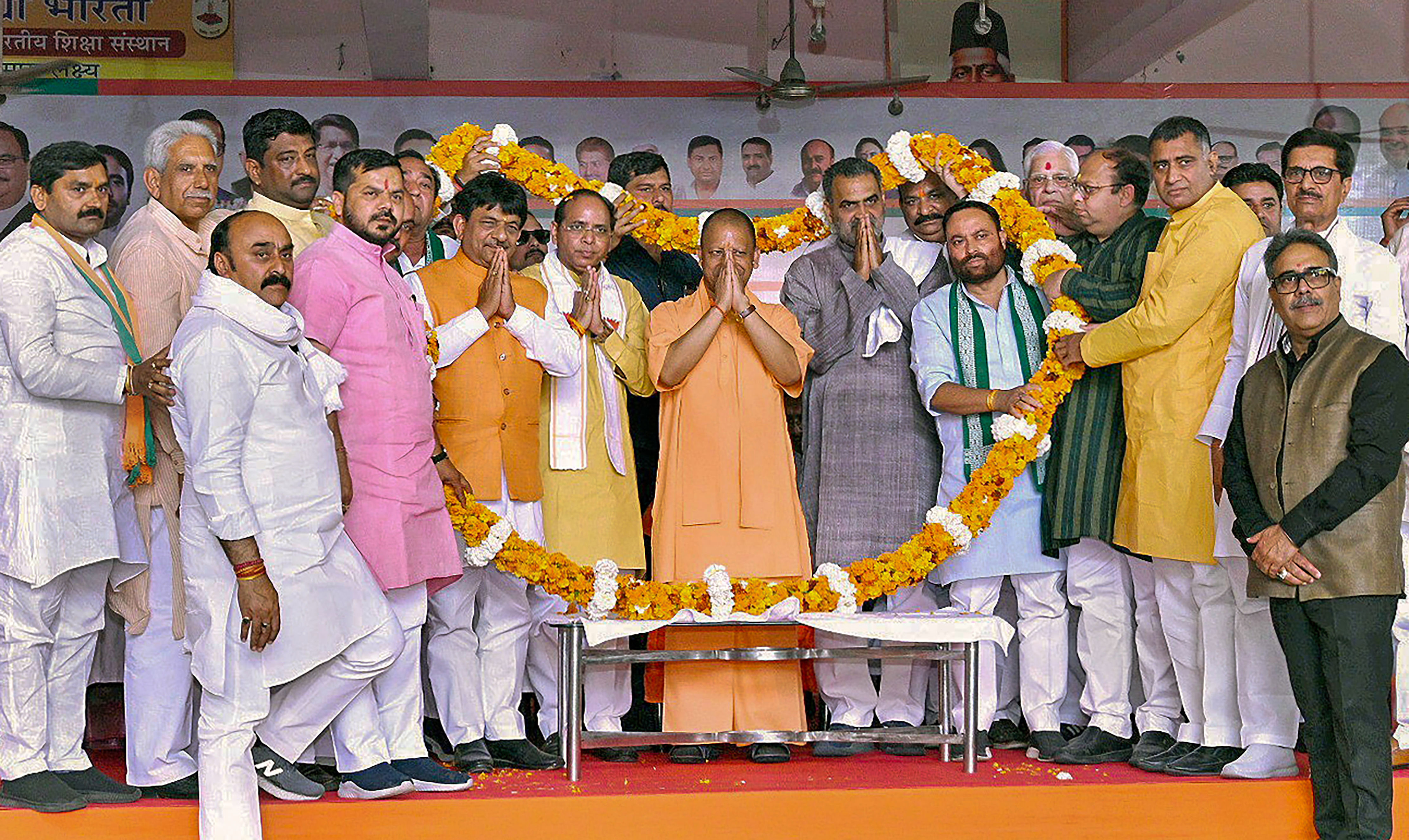 one vote can change country's fate: up cm adityanath