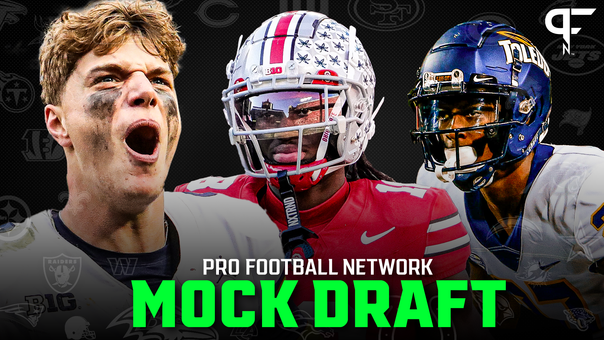 joe broback’s latest 2024 nfl mock draft: commanders shock the world with j.j. mccarthy pick, marvin harrison jr. replaces keenan allen for the chargers