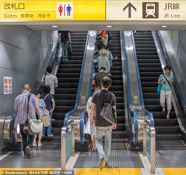 man, 72, is killed by escalator after getting his suit jacket caught in handrail