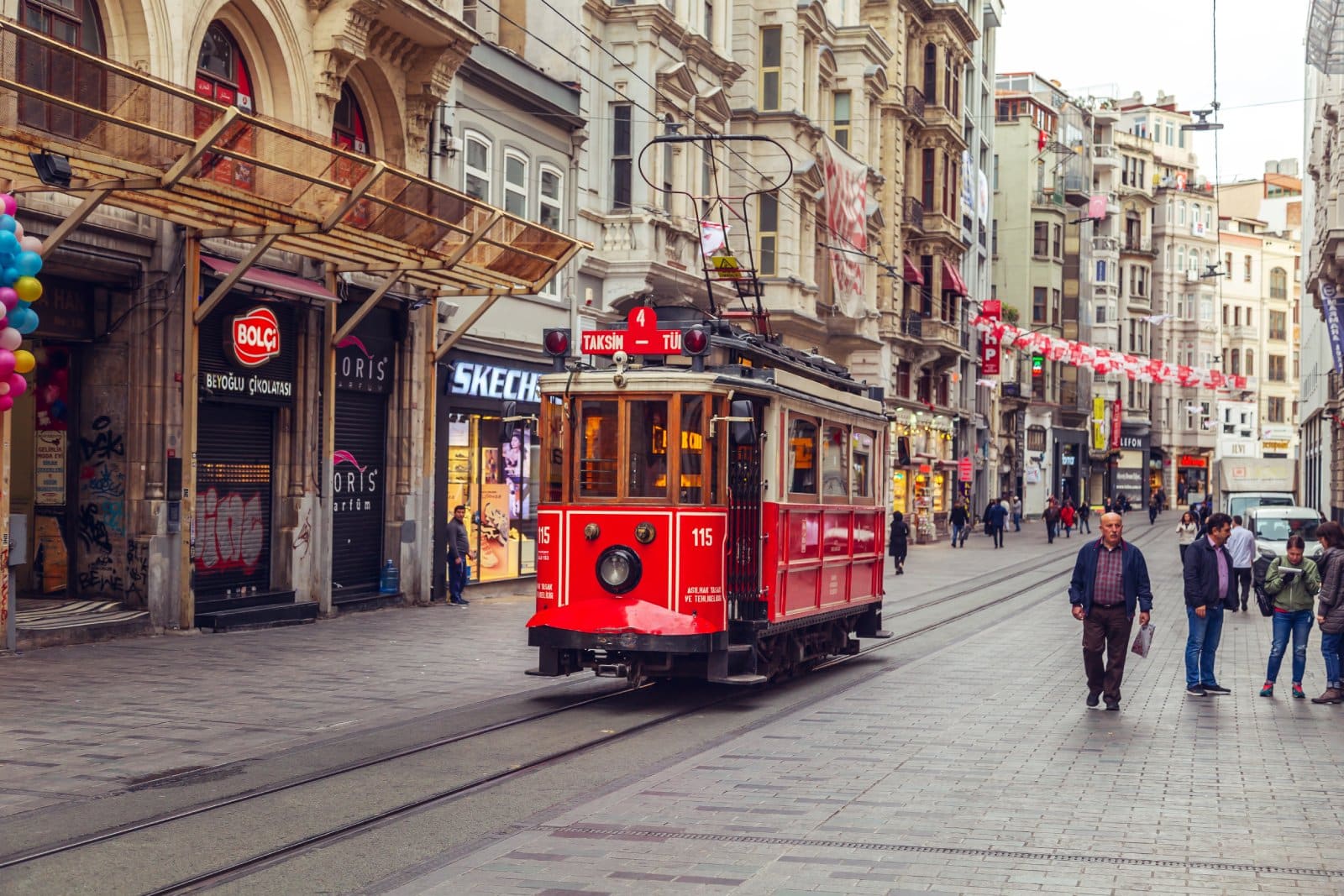 <p class="wp-caption-text">Image Credit: Shutterstock / Lizavetta</p>  <p><span>Istiklal Avenue, a bustling pedestrian street in the heart of Beyolu, is a microcosm of Istanbul’s vibrant urban life. Lined with historic buildings, churches, art galleries, and cinemas, the avenue is a hub of cultural activity. The nostalgic tram running down its length adds to its charm. Istiklal Avenue is also home to a diverse array of shops, cafes, and restaurants, offering everything from traditional Turkish cuisine to international fare. It is a perfect spot for people to watch and soak in the city’s contemporary culture.</span></p>