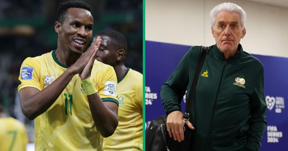 bafana coach hugo broos ended speculation he will be leaving the national side in a viral video