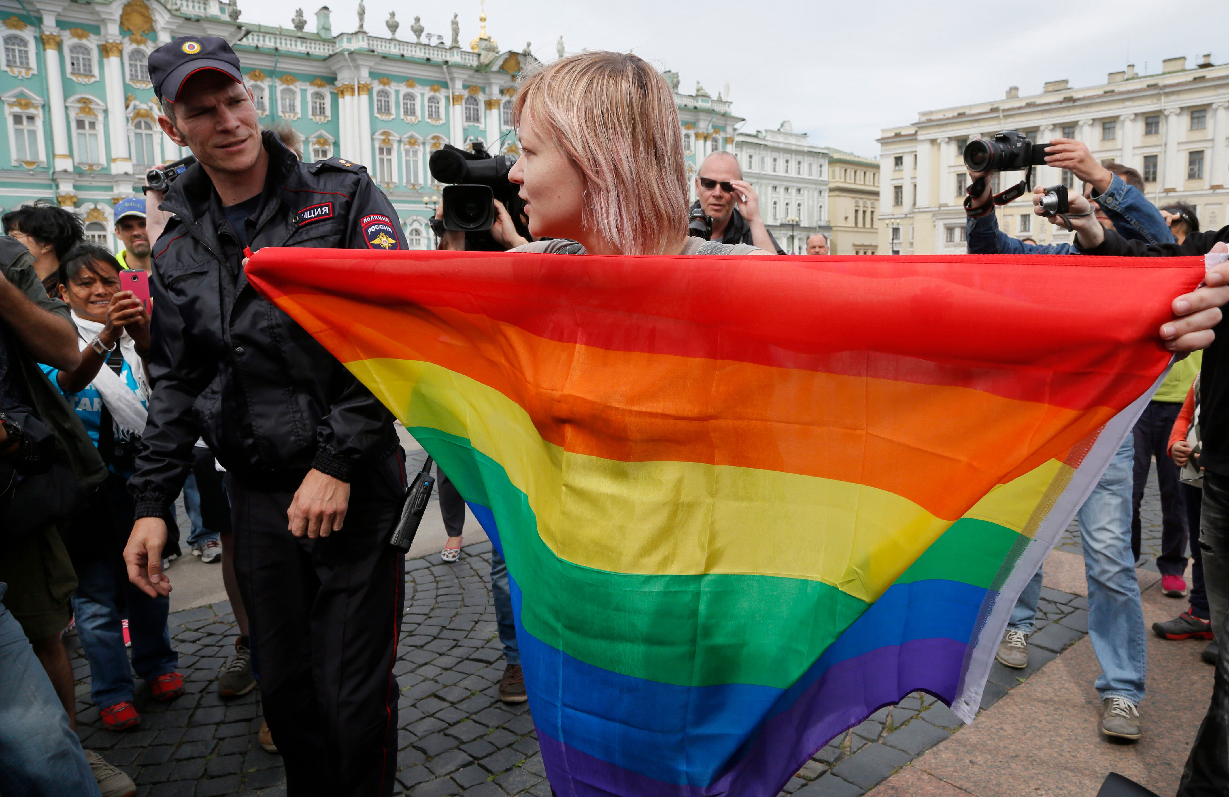 russians arrested as vladimir putin launches crackdown on lgbtq community