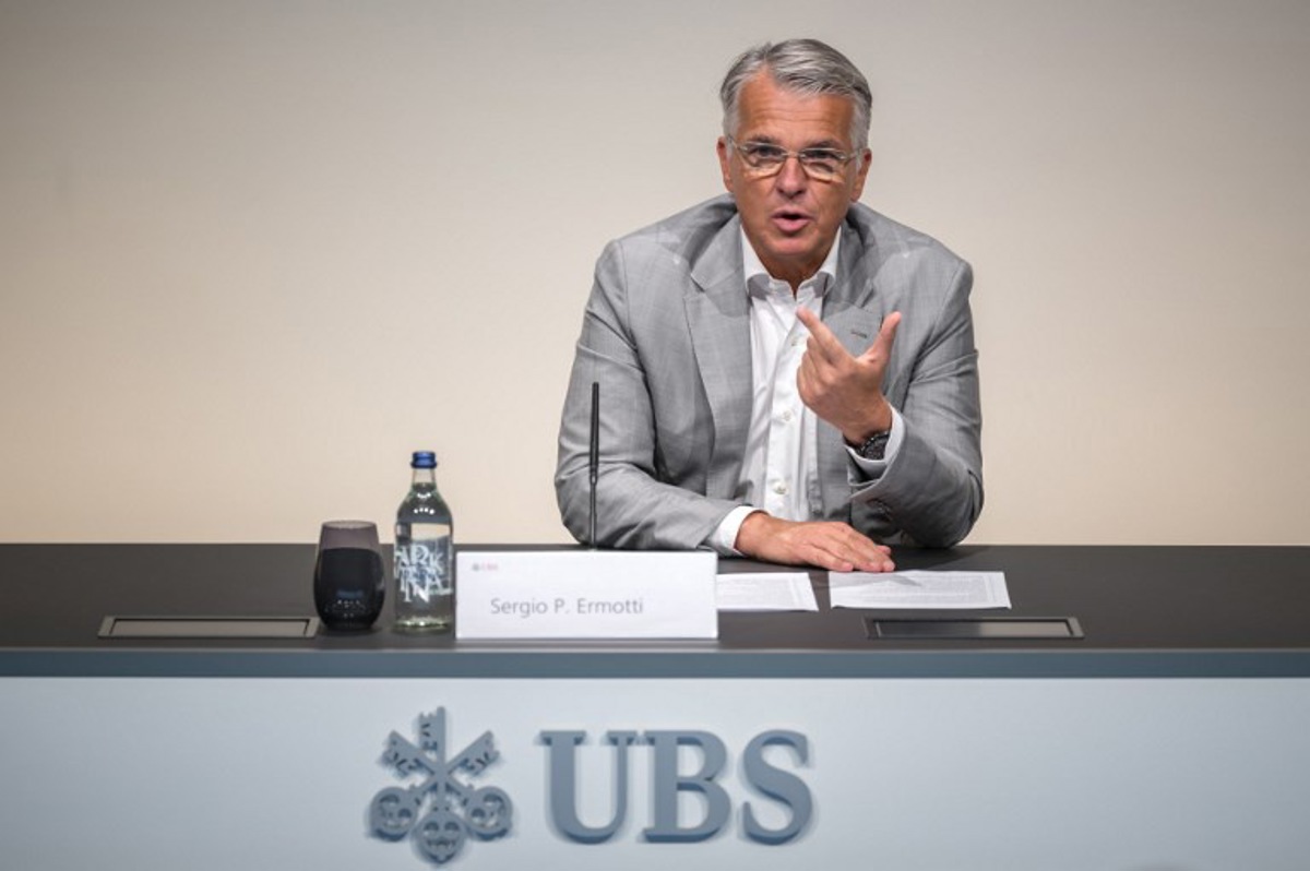sergio ermotti , le patron de banque le mieux payé d'europe en 2023