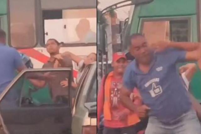 bochornoso video: hombres protagonizan riña callejera en la cordialidad de barranquilla