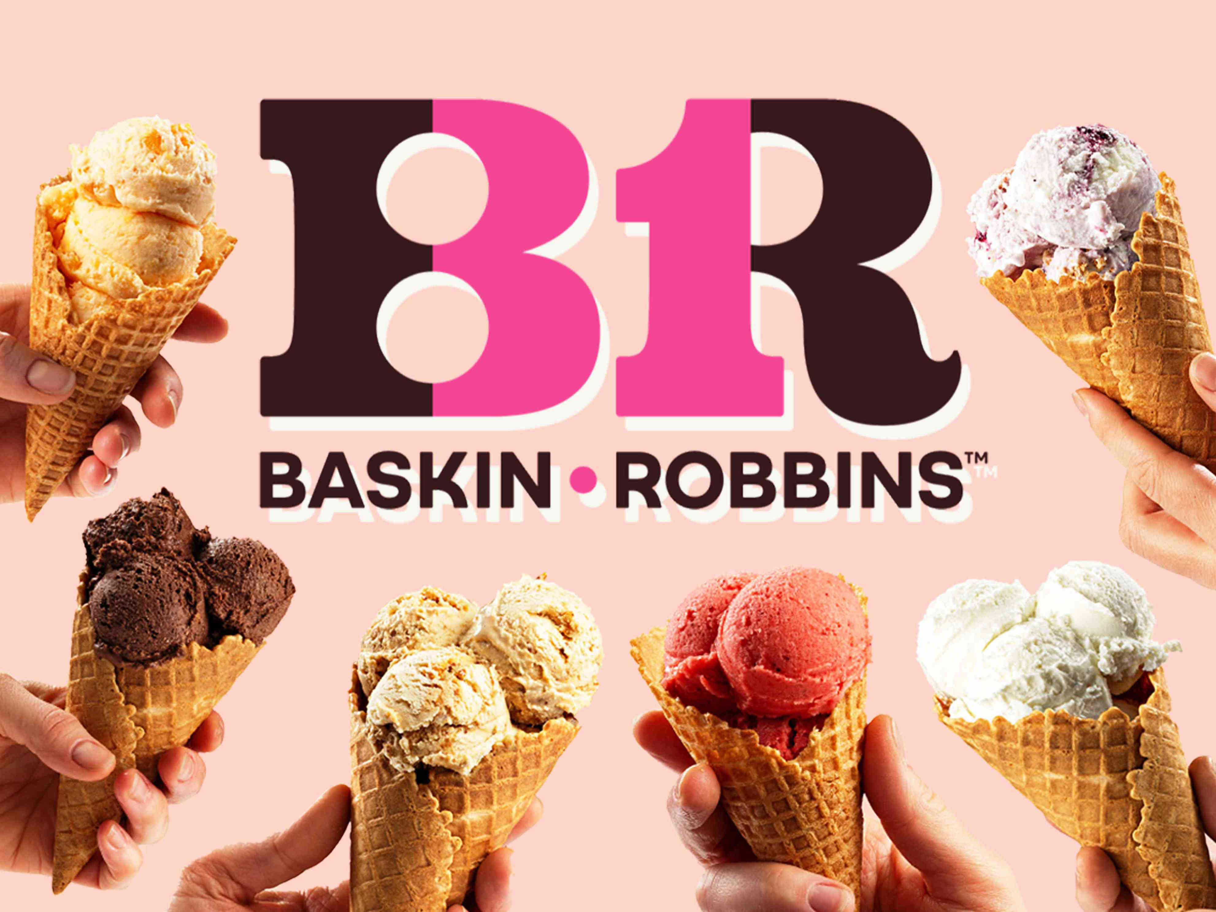baskin-robbins' new flavor is a first-of-its-kind spring treat