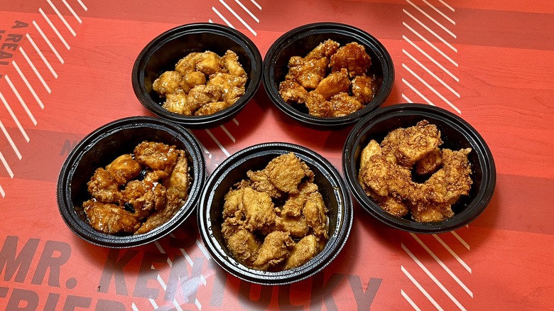 We Tried KFC's New Saucy Nuggets And They Bring The Flavor