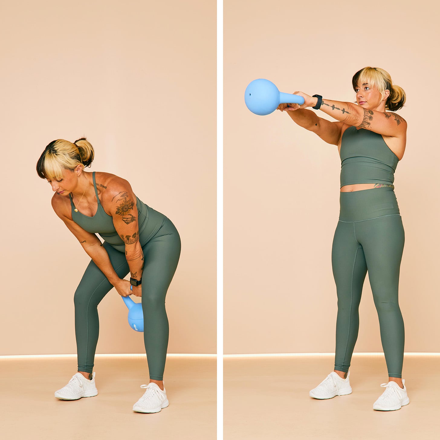 how to, how to master the kettlebell swing, according to 2 trainers