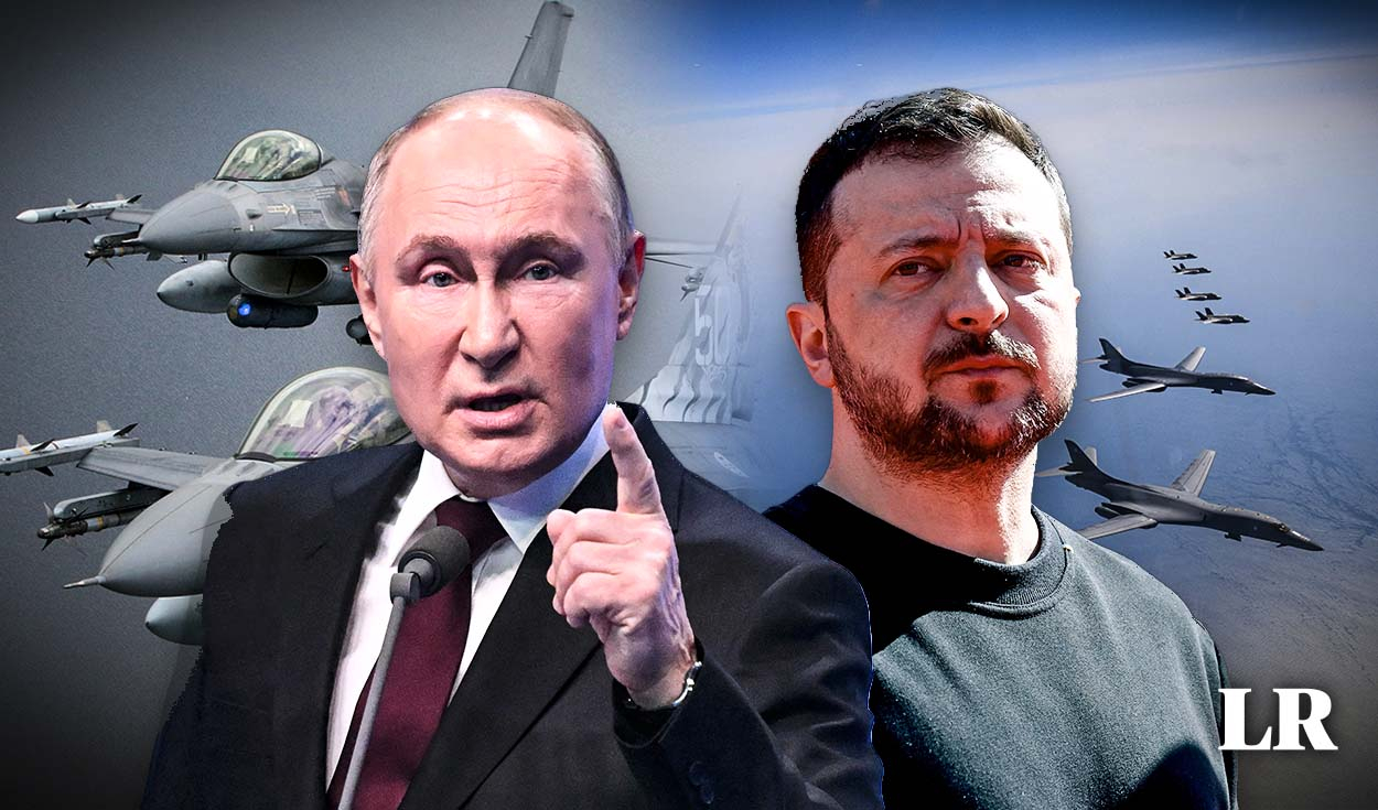putin dice que rusia no atacará a la otan, pero que derribarán los f-16 que suministren a ucrania