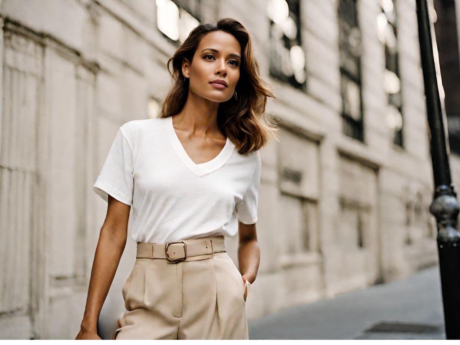 <p>White T-shirt is a wardrobe essential we all have, but did you know there are many different fun and stylish ways to wear it? We got 25 chic outfit ideas for you with a simple white T-shirt. Try them today!</p>