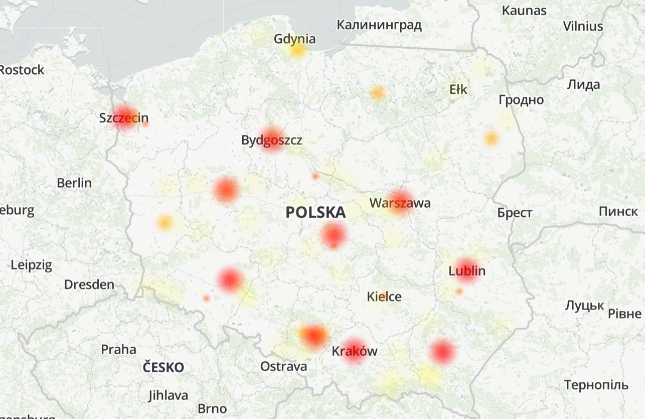 awaria plusa. polacy bez internetu i sieci komórkowej (aktualizacja)