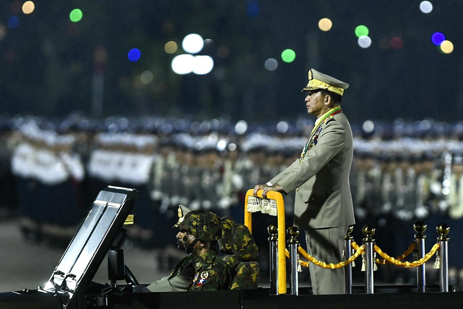 กองทัพพม่า แสดงแสนยานุภาพครั้งใหญ่ ครบรอบสถาปนากองทัพ 79 ปี