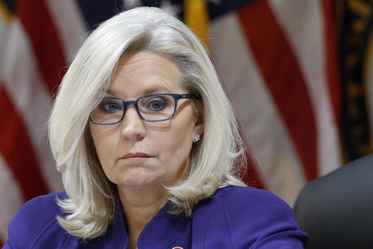 Former Rep. Liz Cheney speaks during a Congressional hearing on December 19, 2022 in Washington, DC. Cheney on Wednesday issued a warning to the Supreme Court about former President Donald Trump’s immunity claims.