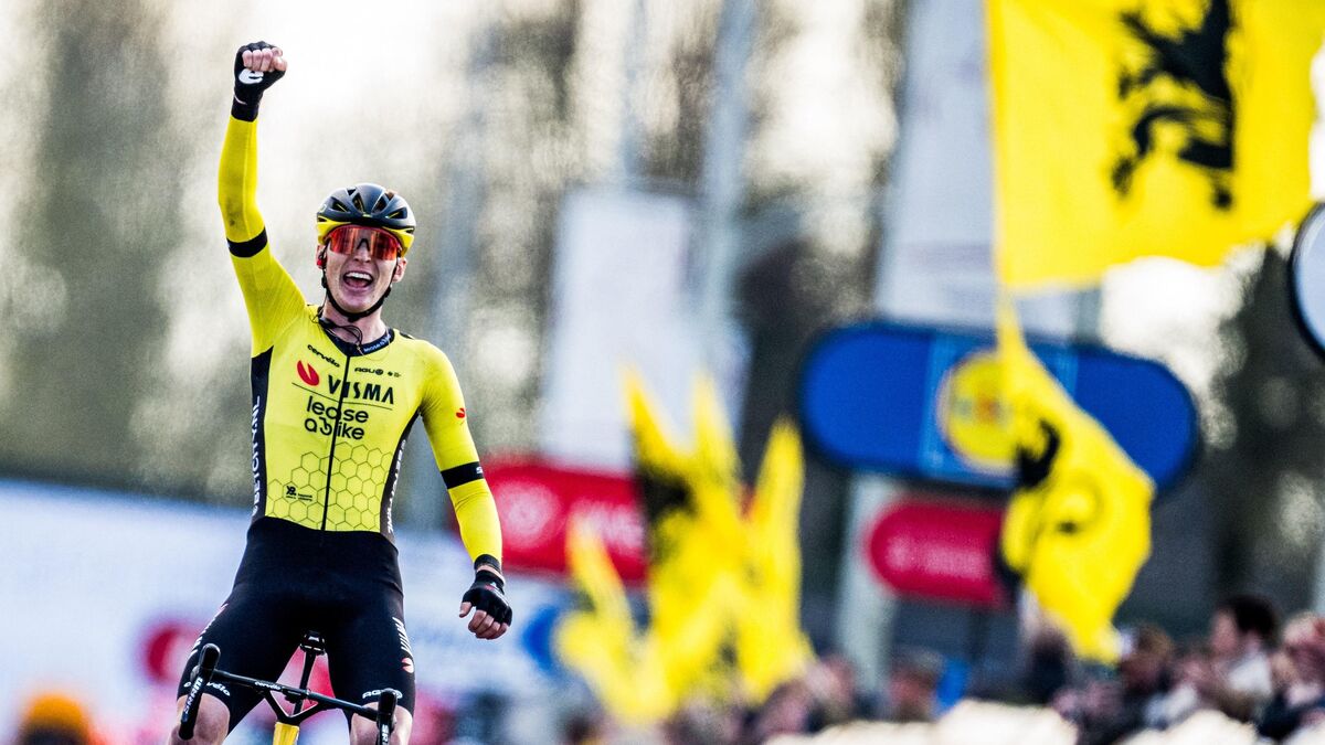 cyclisme : matteo jorgenson répond aux critiques après sa victoire fêtée malgré la blessure de wout van aert