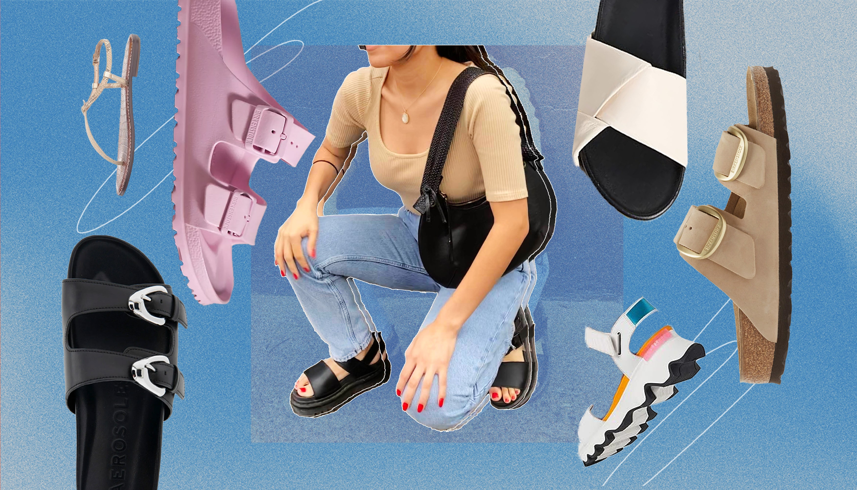 21 Best Walking Sandals for Women, According to Glamour Editors