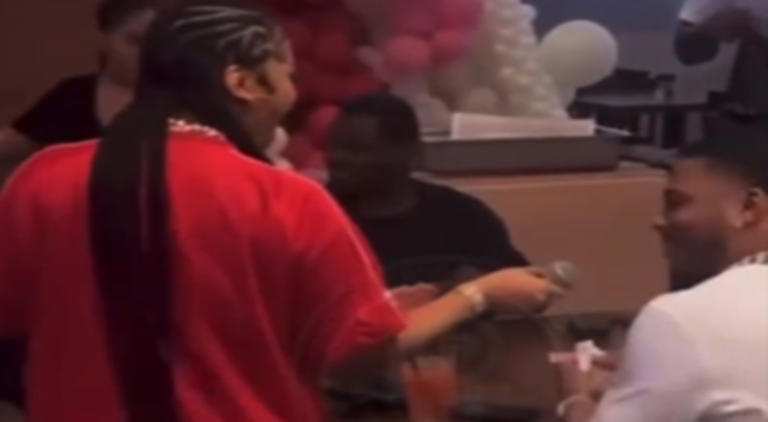 Ashanti and Nelly flirt while singing karaoke together [VIDEO]