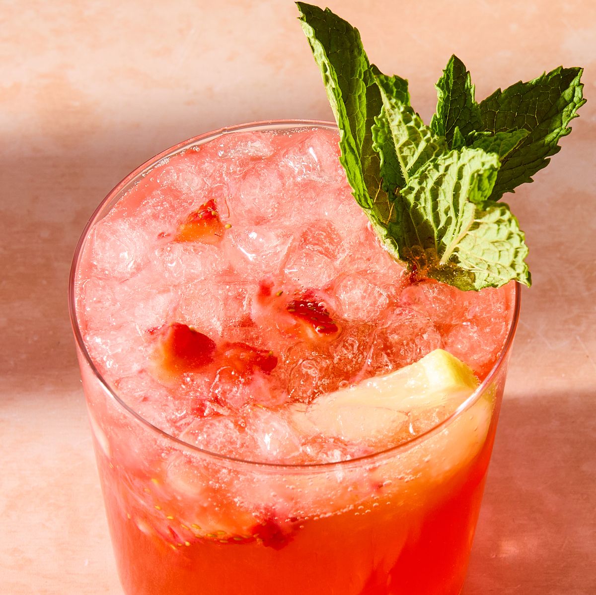 our easy strawberry-lemonade shrub is the best way to use your summer strawberries