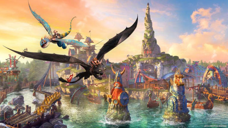 Universal s How To Train Your Dragon land revealed for Epic Universe