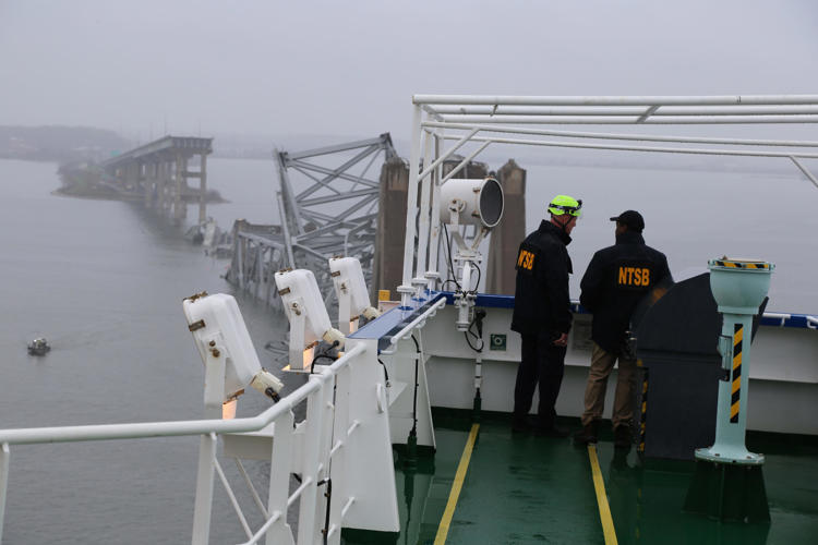 Cargo ship audio recording reveals intense moments leading up to Baltimore bridge collapse