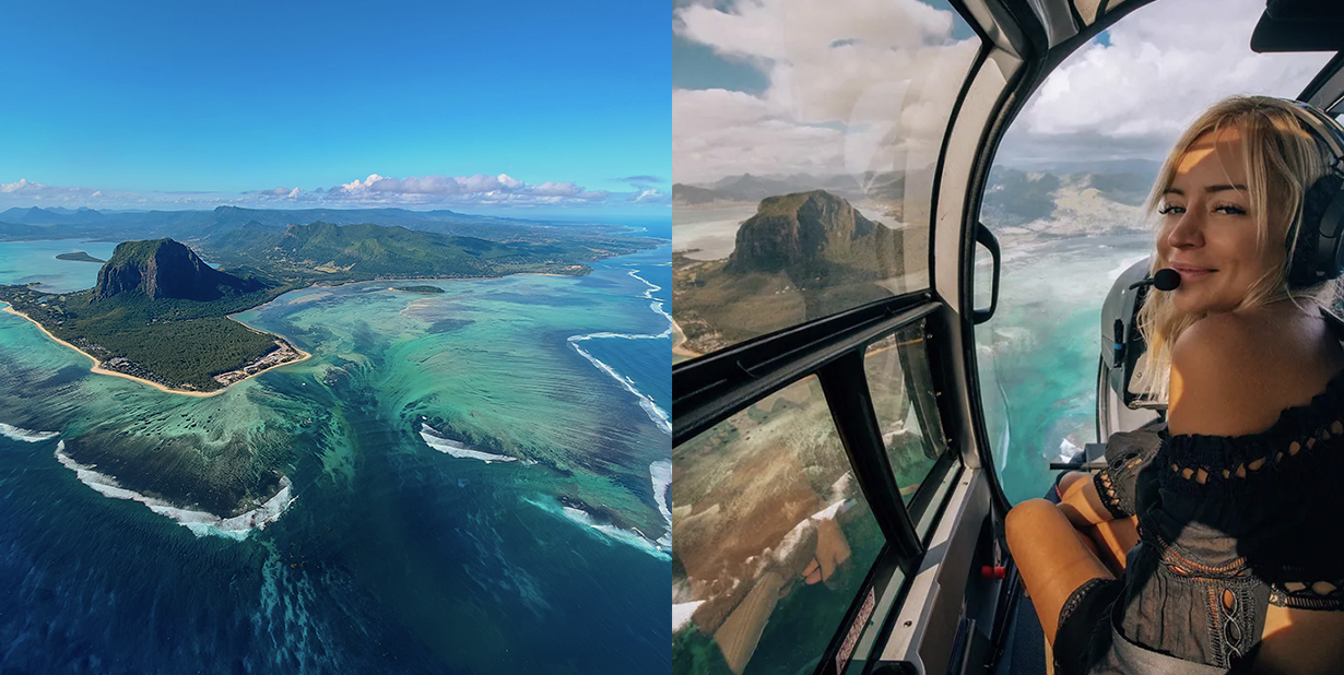 <p>There are several impressive waterfalls around the world, but this one takes the cake.</p>  <p>The island of Mauritius is home to one of the world’s most intriguing natural phenomena known as the underwater waterfall—but this beautiful site holds some serious risks that is often overlooked by visitors.</p>