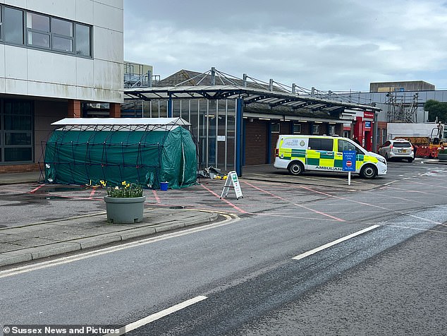 prisoners struck down in mass 'easter poisoning': major incident declared as at least 15 inmates at hmp lewes collapse after 'eating food at a religious service' - with chemical, biological, radiological and nuclear teams on standby