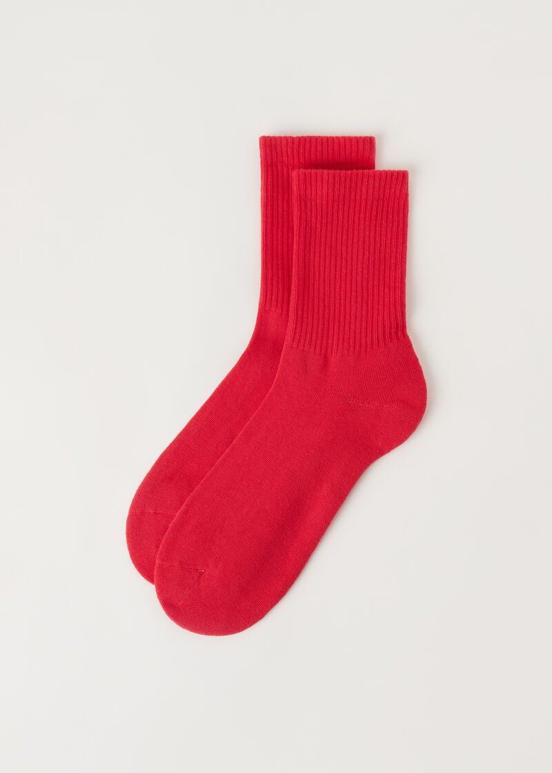 How to Style Red Socks