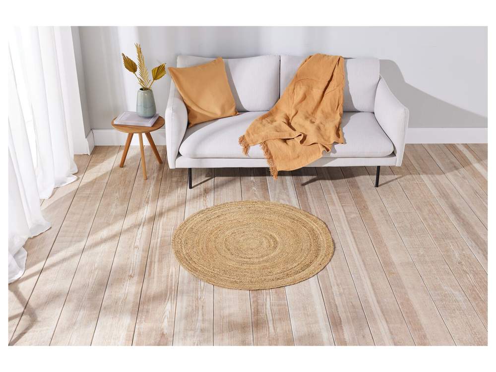 lidl agotará la alfombra de yute ideal para pisos pequeños