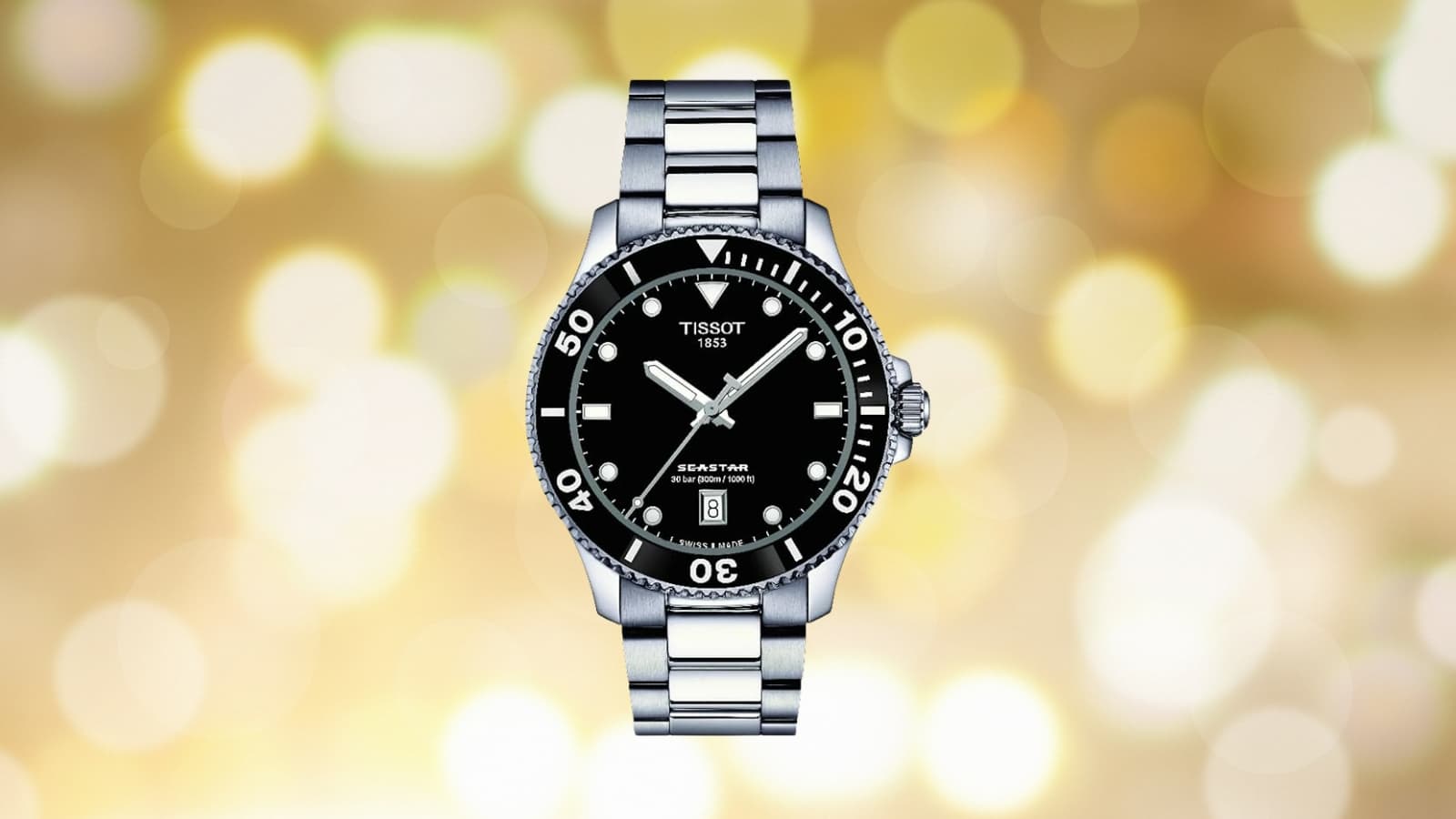 amazon, cette montre tissot est à la fois élégante, sobre et à prix abordable