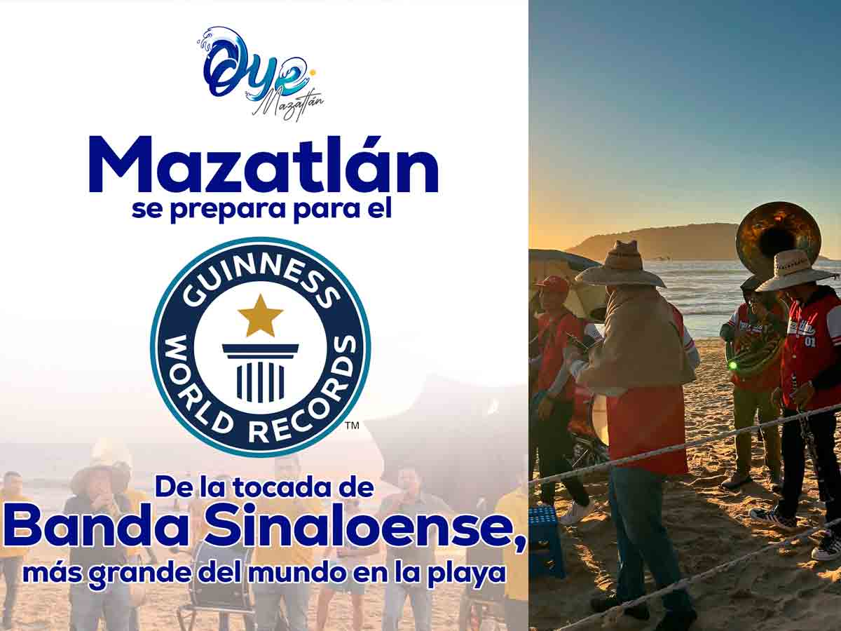 músicos y bandas de mazatlán convocan a la tocada más grande del mundo en la playa