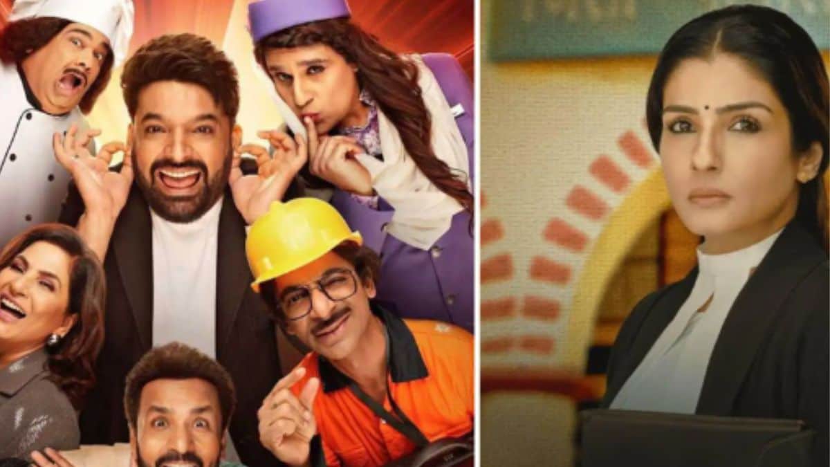 amazon, from raveena tandon's 'patna shuklla' to kapil sharma's 'the great indian kapil show'; take a look at films and shows releasing on ott platforms this week
