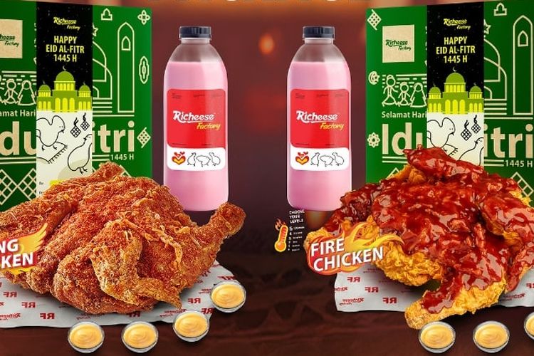 Serbu Promo Hampers Lebaran Package Dari Richeese Factory, Ayam Dan ...