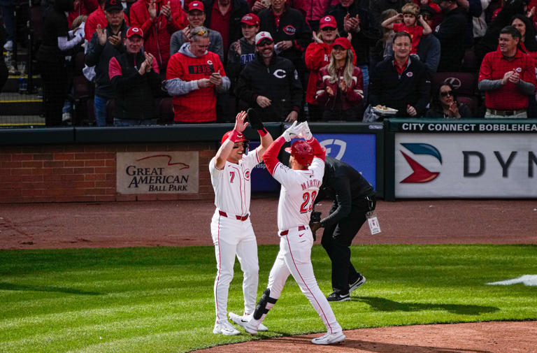 Cincinnati Reds Opening Day win highlighted by doubleMartini, Frankie