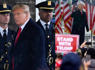 Jan 6 police officer slams ‘opportunistic grifter’ Trump as former president hails ‘law and order’ at NYPD cop’s wake<br><br>