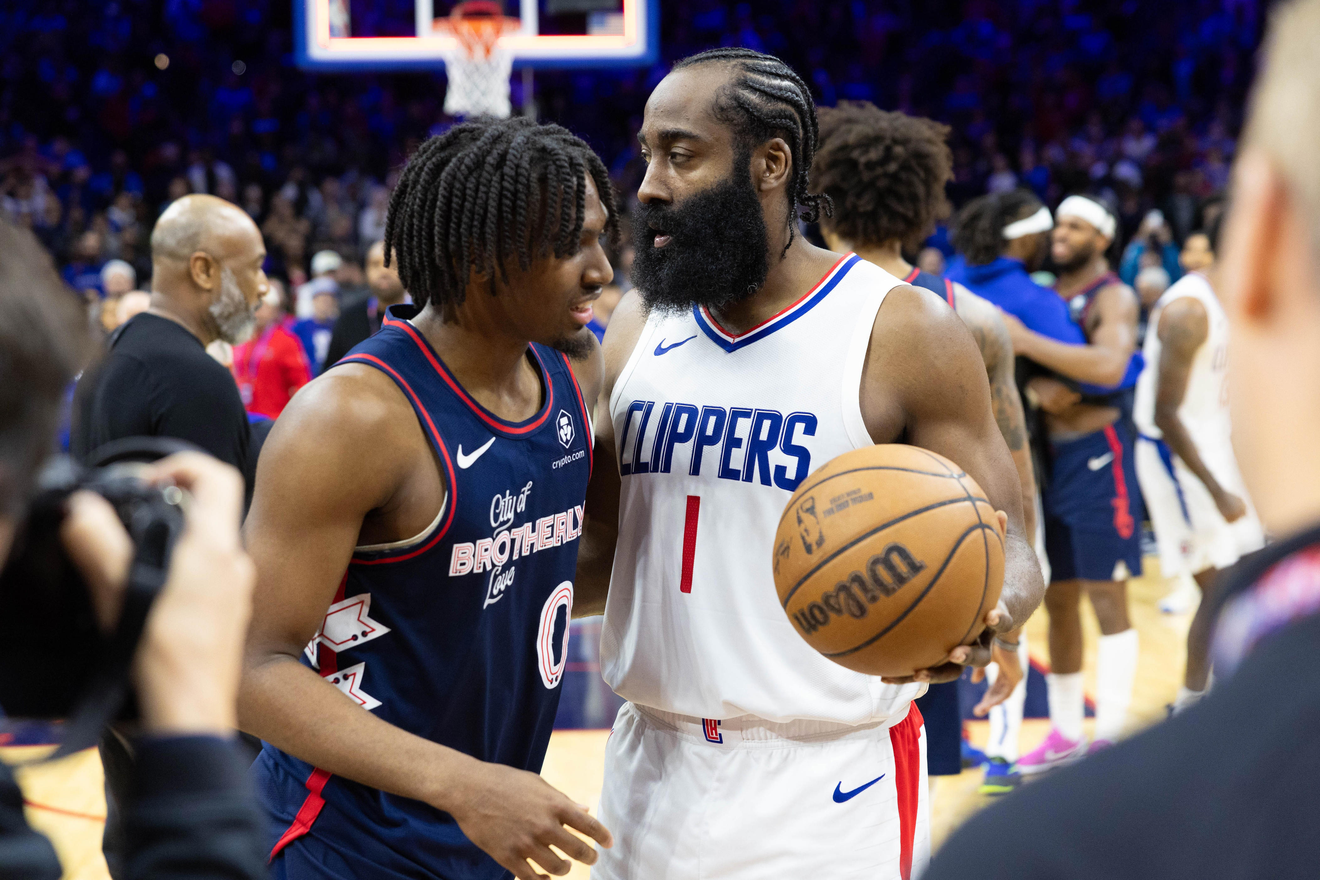 tyrese maxey gives lessons to learn from after sixers fall to clippers