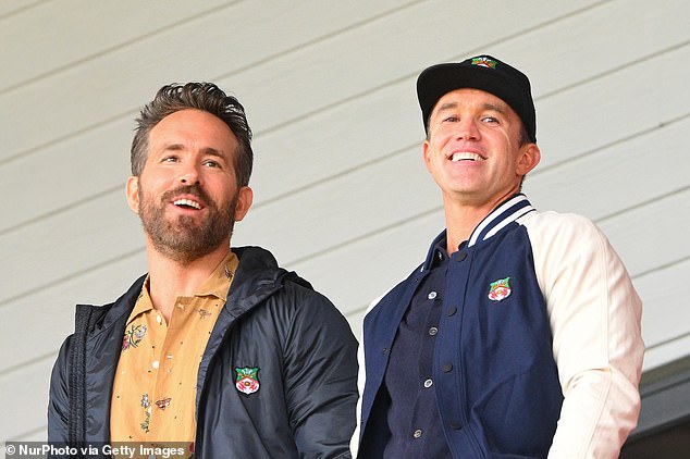 ryan reynolds and rob mcelhenney are owed £9m by wrexham football club - after the hollywood stars helped the welsh side's value to rocket by £7m since buying it