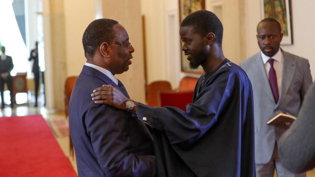 senegal's sall holds 'courteous' meeting with president-elect faye