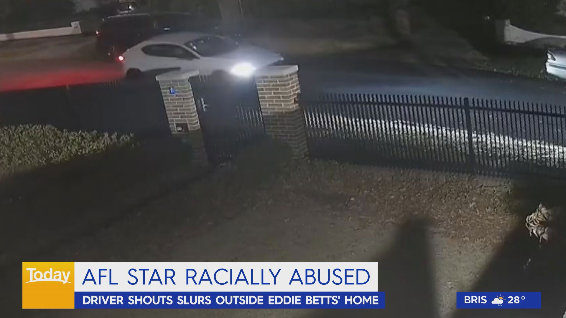 eddie betts shares video of driver yelling racial abuse hurled at children