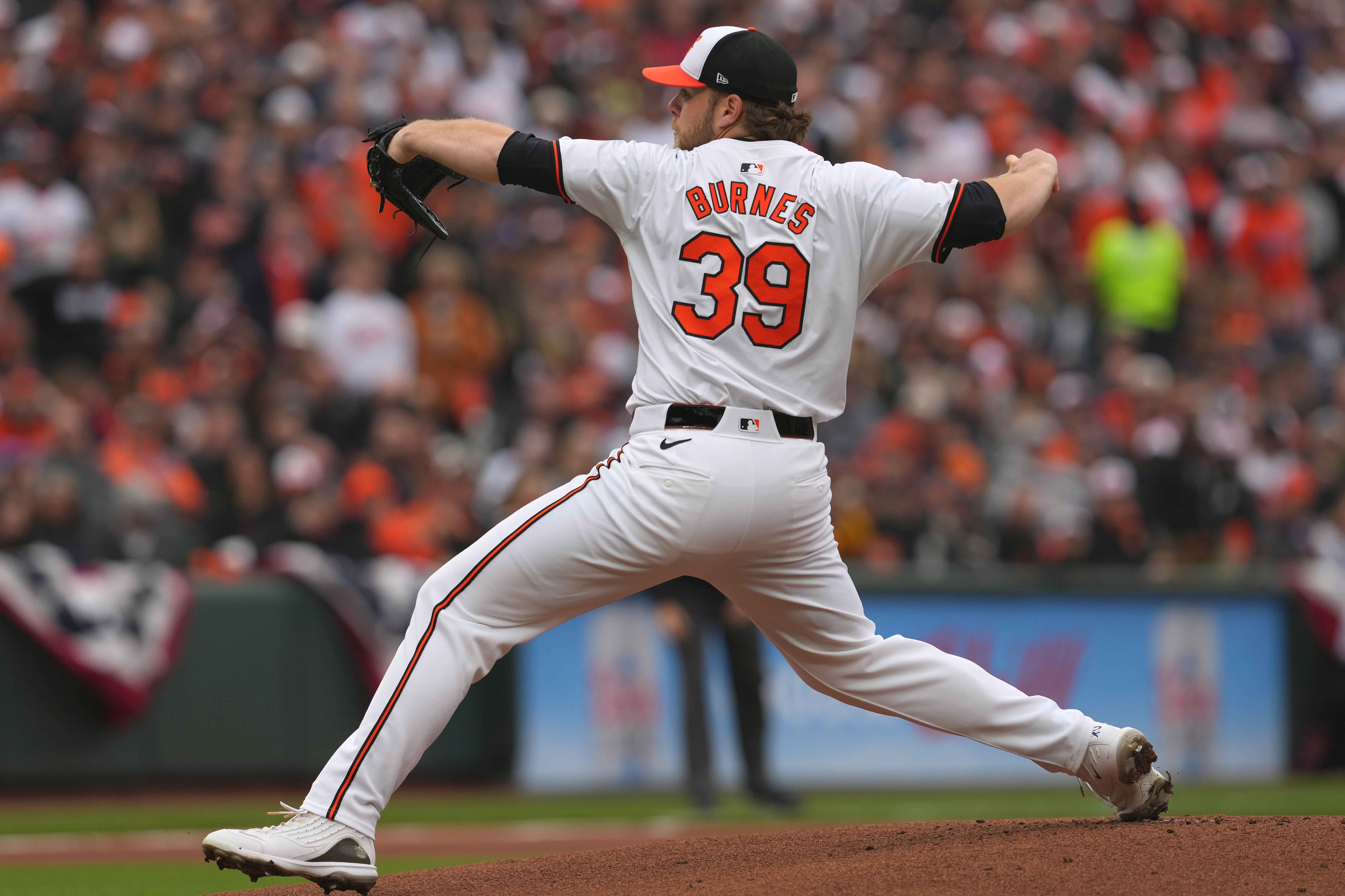 corbin burnes dominates in orioles debut, significantly raises their ceiling