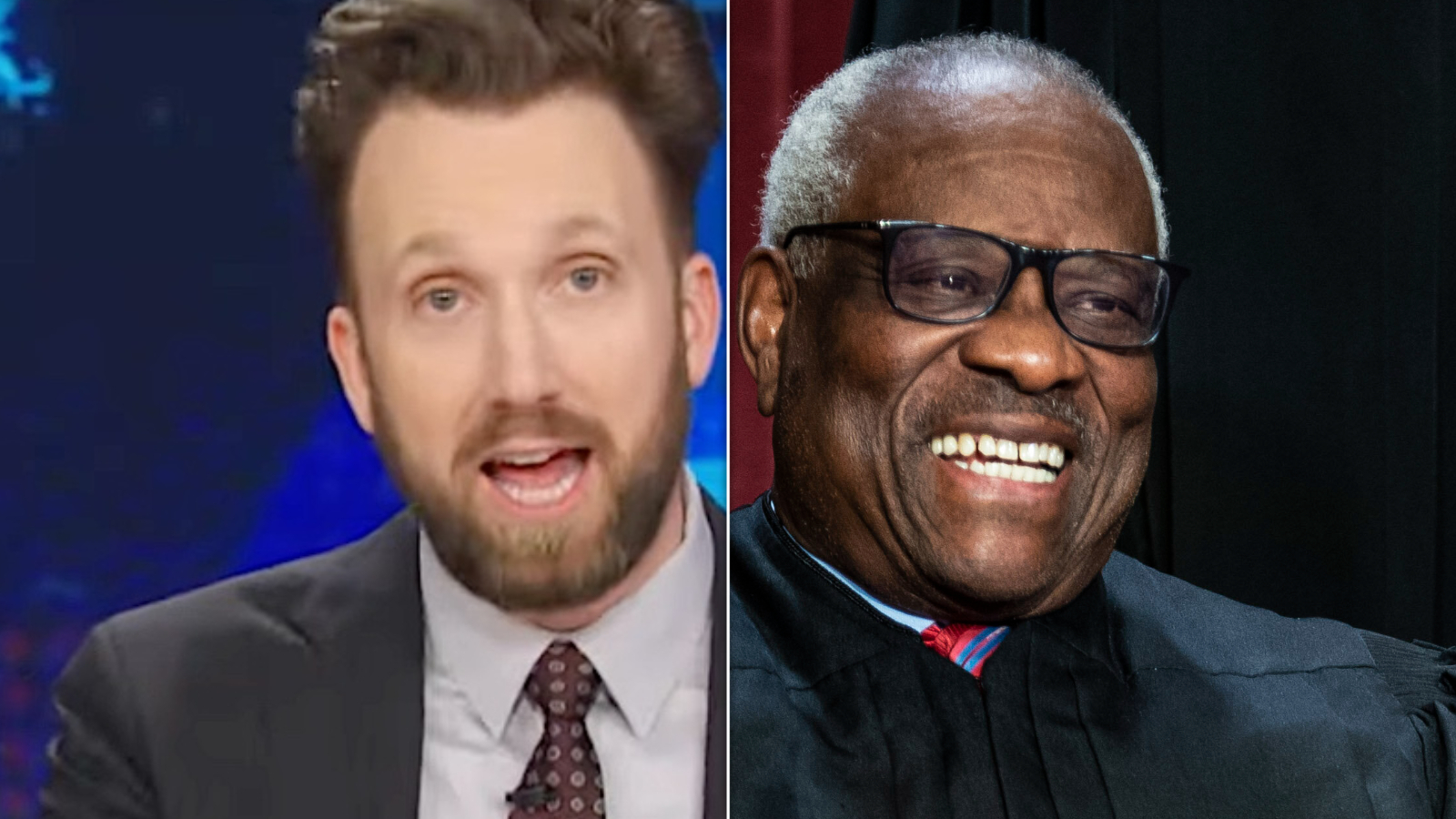 jordan klepper brutally shades clarence thomas without even using his name