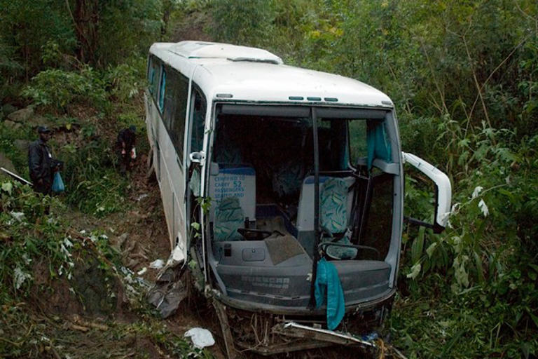 45 people die after bus carrying Easter worshippers falls off cliff in ...