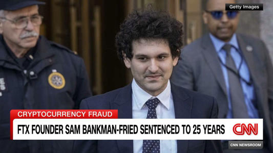 Sam Bankman-Fried sentenced to 25 years in prison<br><br>