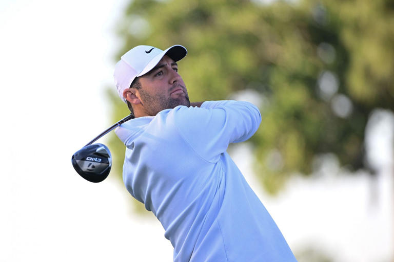 When will Scottie Scheffler tee off on Friday at the 2024 Texas Children's Houston Open? Tee time and pairing explored
