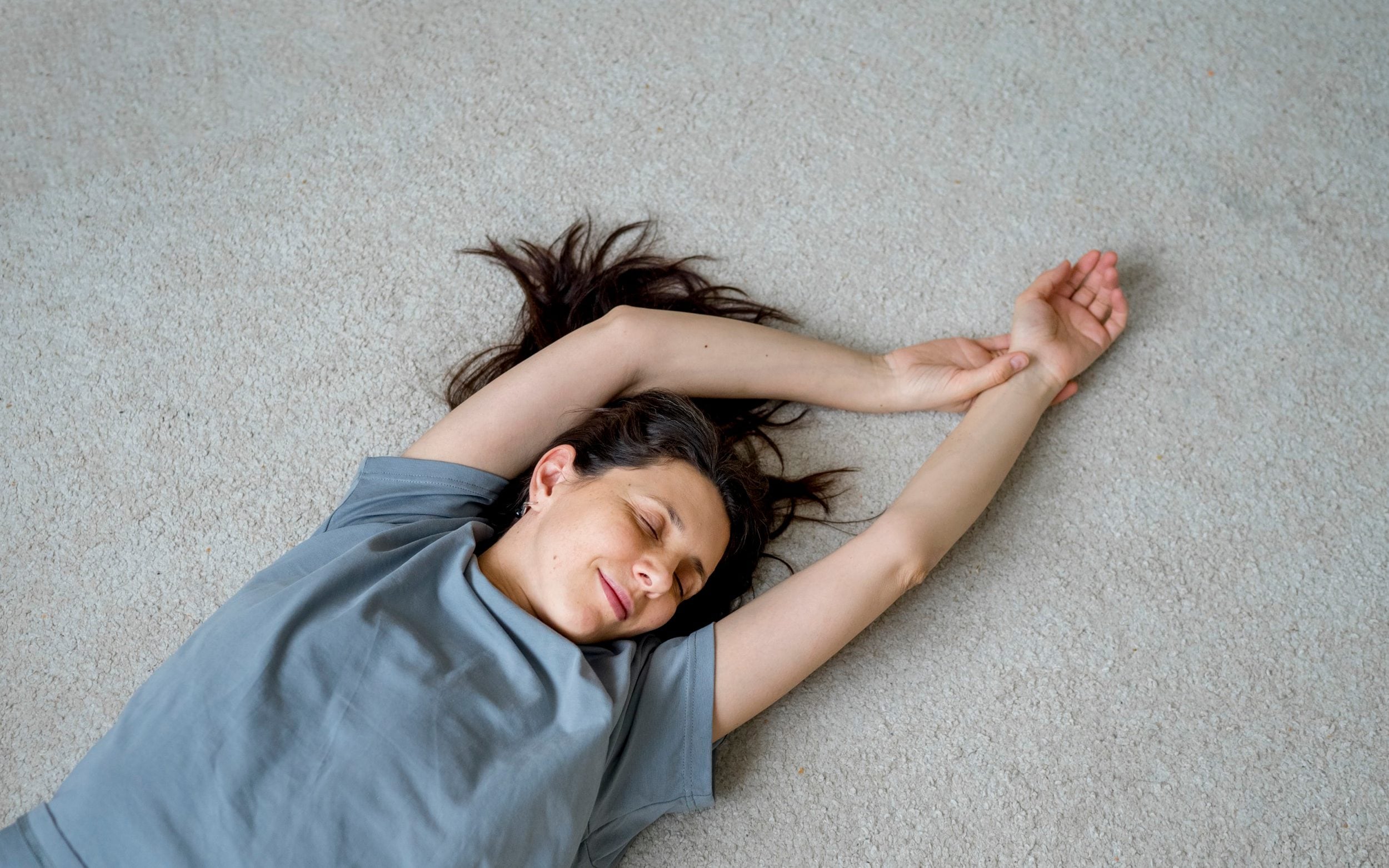 why lying on the floor is good for you