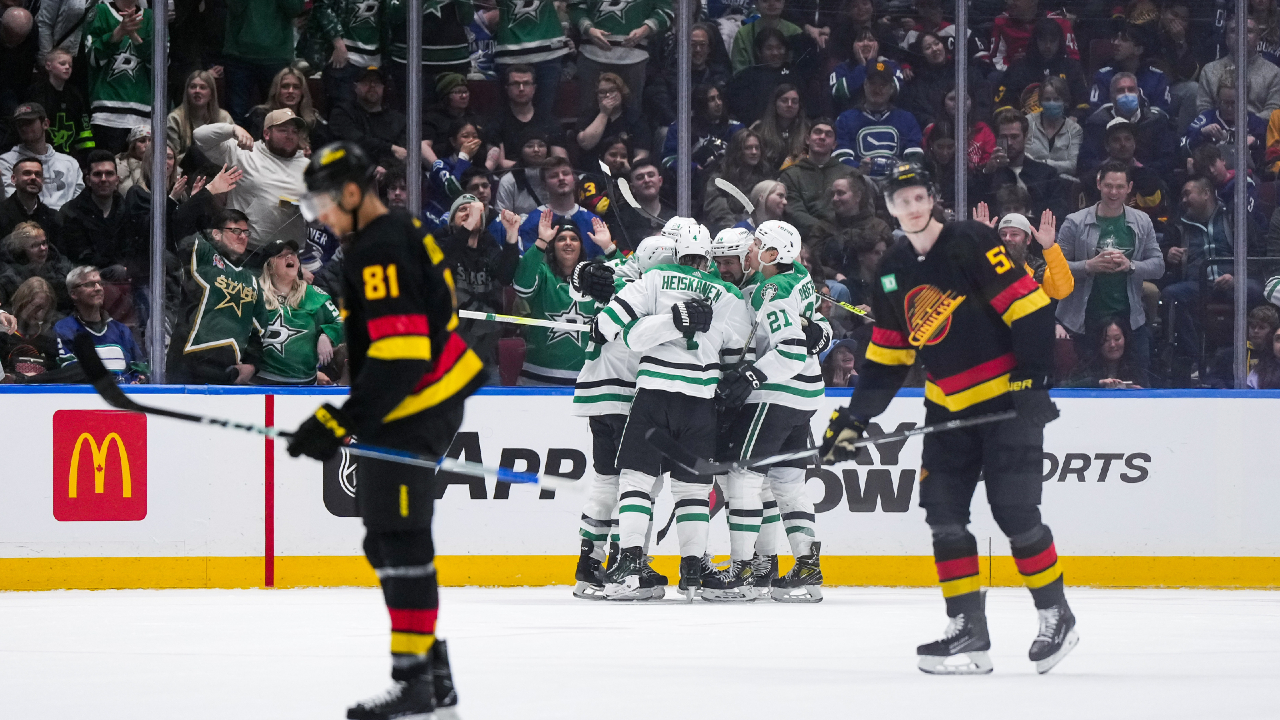 Dallas Stars Clinch Playoff Spot With Win Over Vancouver Canucks