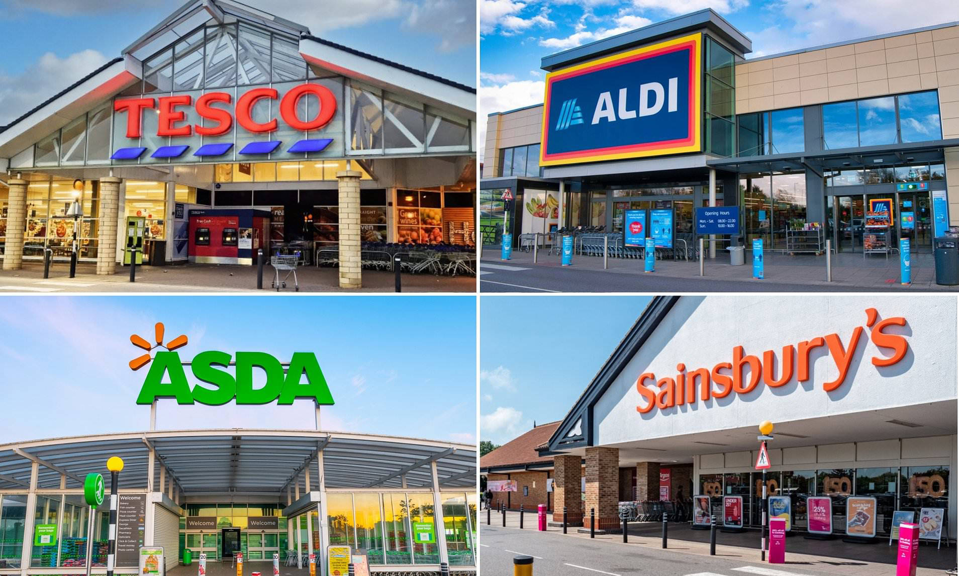Full list of Easter bank holiday opening hours for major supermarkets