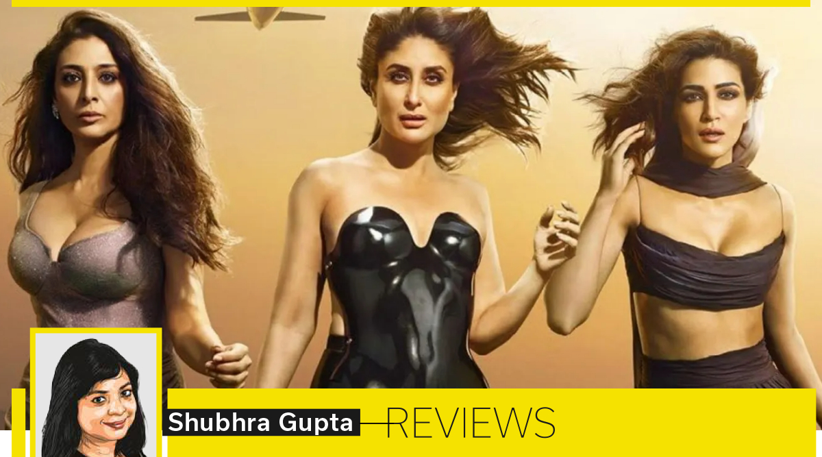 android, crew movie review: kareena kapoor, tabu, kriti sanon’s easy-breezy comedy washes away stench of recent bollywood duds