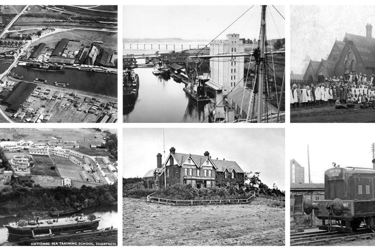 The Gloucestershire docks beside the Severn celebrating its 150th ...