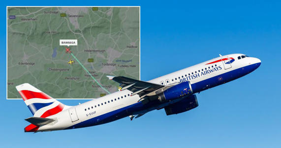BA flight with 180 passengers on board misses 250mph crash with drone<br><br>
