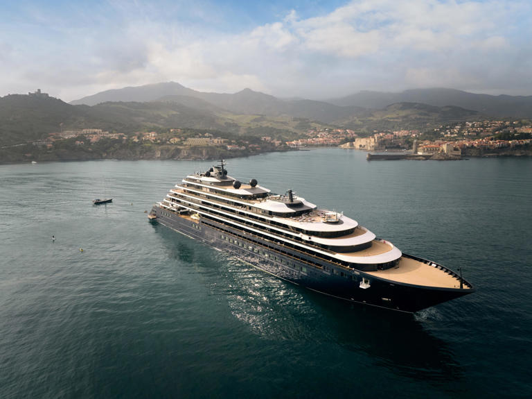 The Ritz-Carlton Yacht Collection's Evrima vessel.