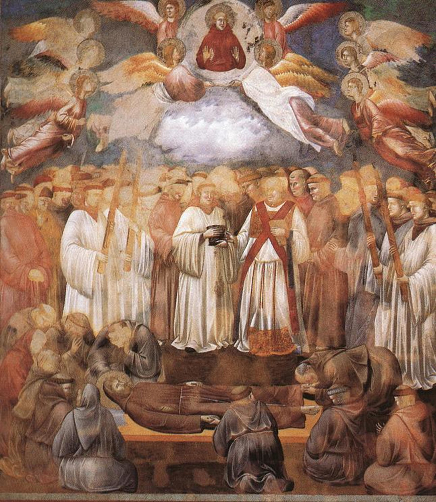<p>This artwork, found in the Basilica of Saint Francis of Assisi, was painted by the Italian medieval artist Giotto in the 13th century.</p><p>You may also like:<a href="https://www.starsinsider.com/n/341735?utm_source=msn.com&utm_medium=display&utm_campaign=referral_description&utm_content=622678v1en-en"> The surprising ages these stars lost their virginity</a></p>