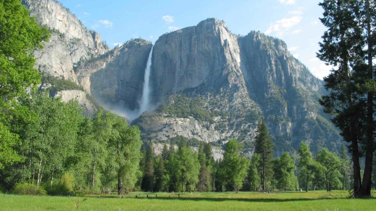 <p>Now, I’m from California, so you know that this is my favorite waterfall on this list. Yosemite is arguably one of the <strong><a href="https://www.flannelsorflipflops.com/most-beautiful-national-parks-in-the-world/" rel="noreferrer noopener">most beautiful national parks in the world</a></strong>, and Yosemite Falls is one reason for this.</p><p>At 2,425 feet, this waterfall doesn’t even come close to cracking the top 10 highest falls. However, its beauty is stunning. The water almost shoots out of the granite rock wall, covering the entire valley in mist. There are two parts to this waterfall: the upper and lower falls. You can practically drive up to the lower falls, but the upper falls are about a 6.5-mile out-and-back hike.</p><p><strong><a href="https://www.flannelsorflipflops.com/most-beautiful-national-parks-in-the-world/" rel="noreferrer noopener">Read more about most Beautiful National Parks in The World</a></strong></p>